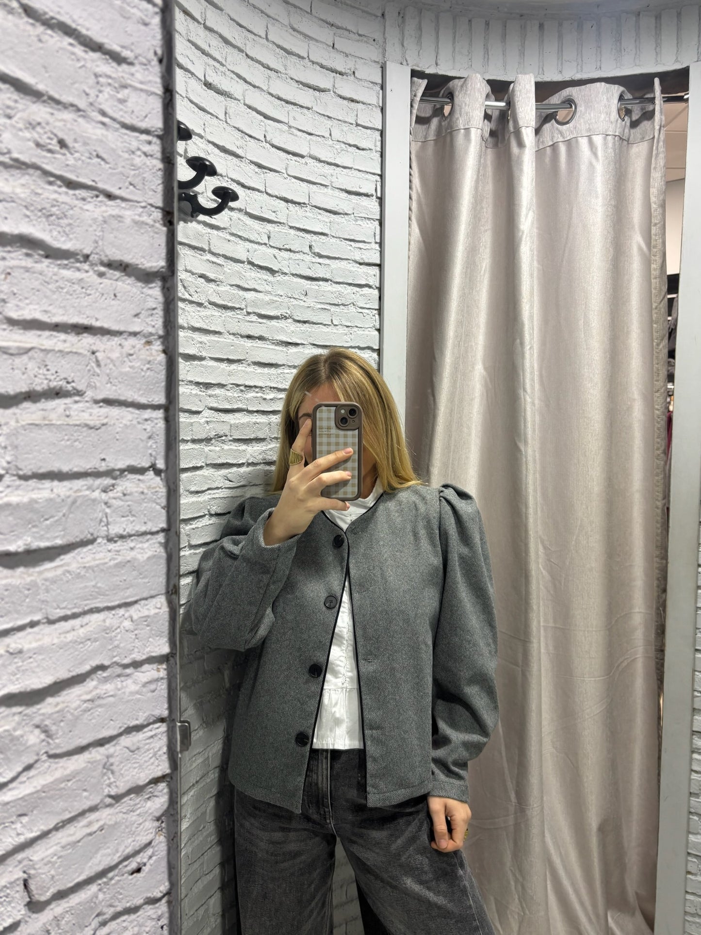 Chaqueta abullonada