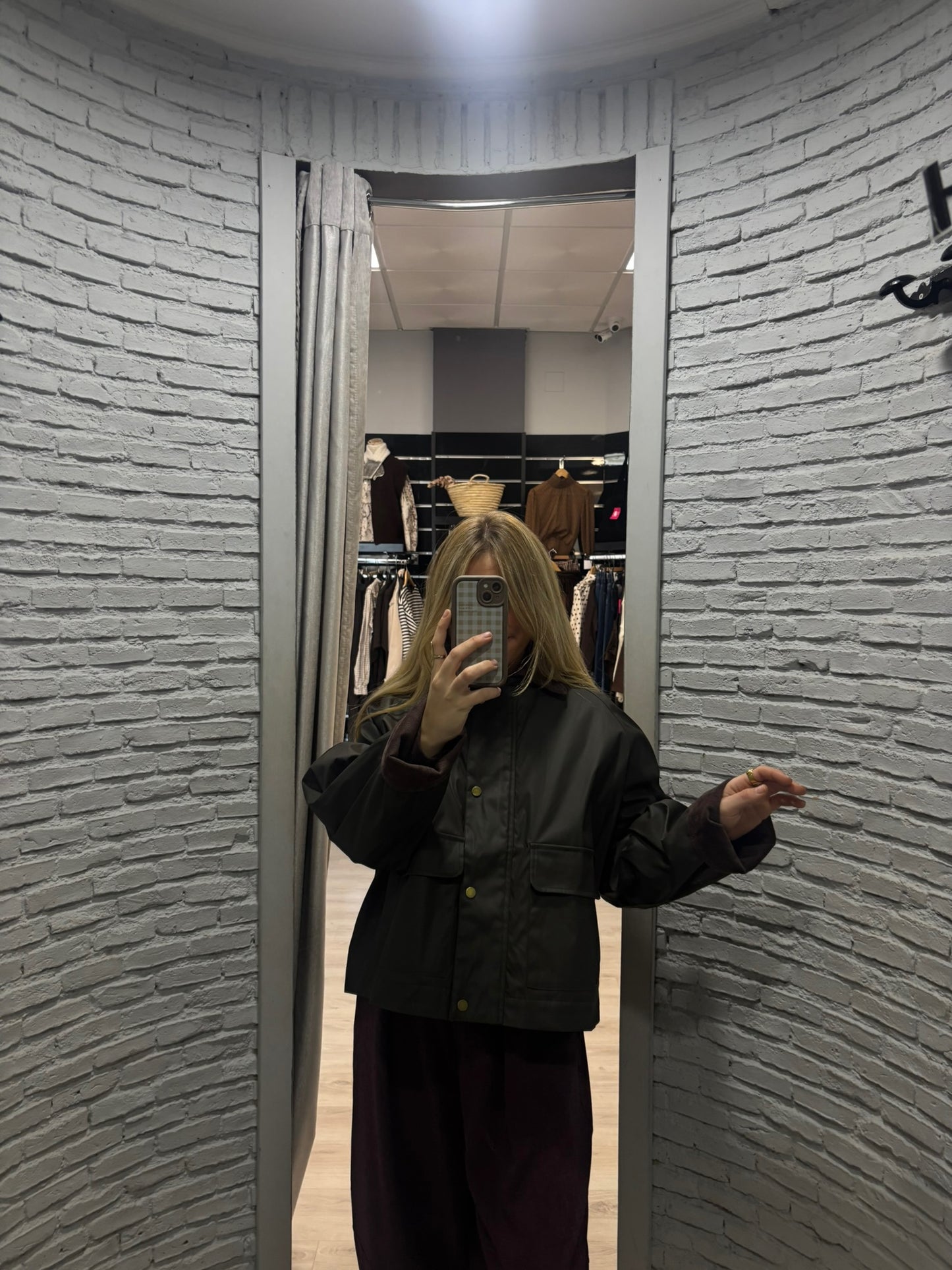 Chaqueta encerada