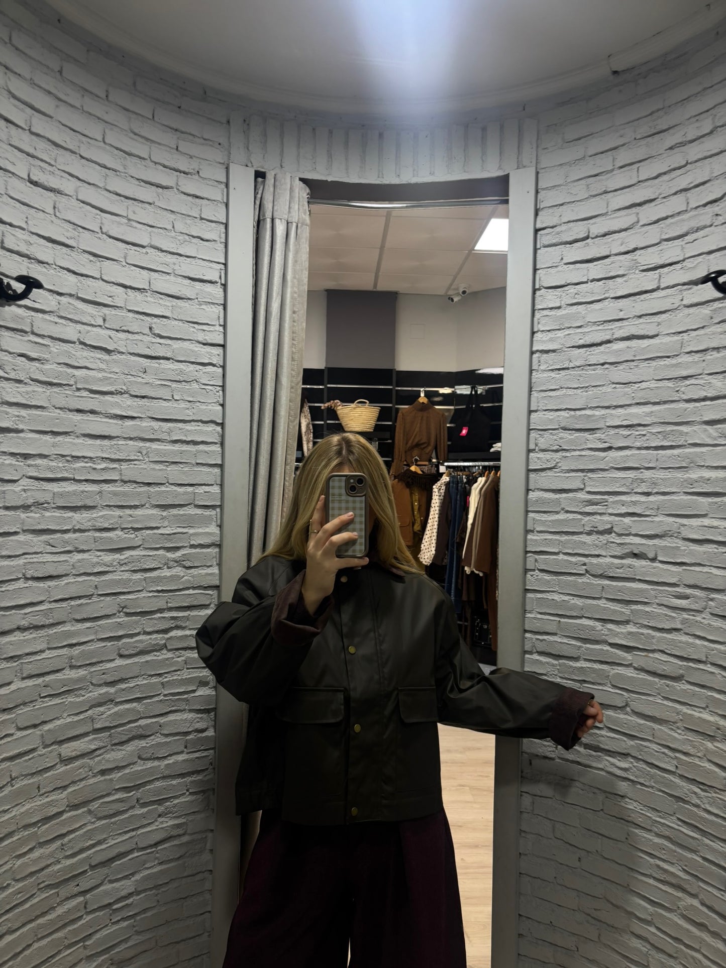 Chaqueta encerada
