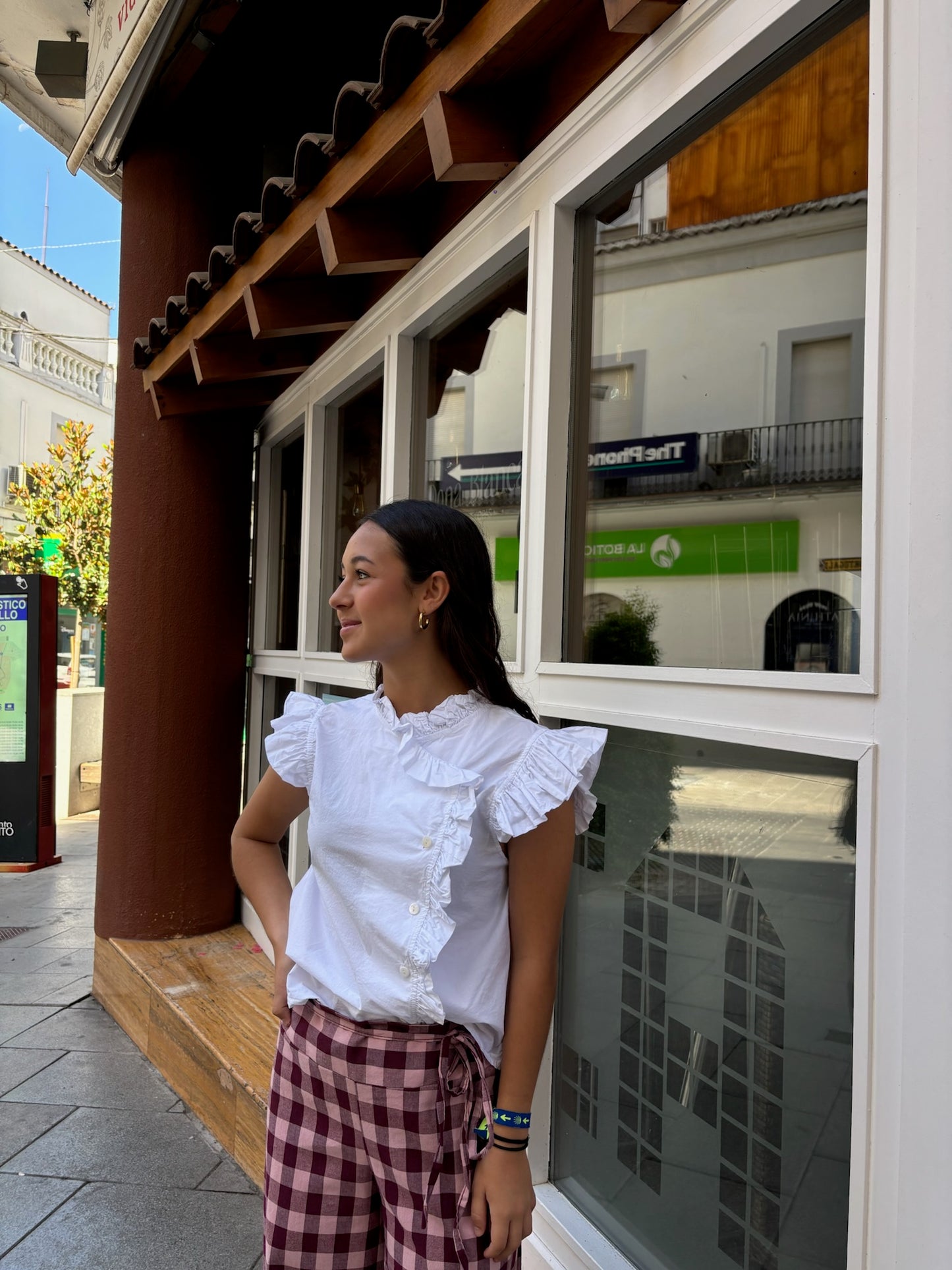 Camisa Chiara volantes