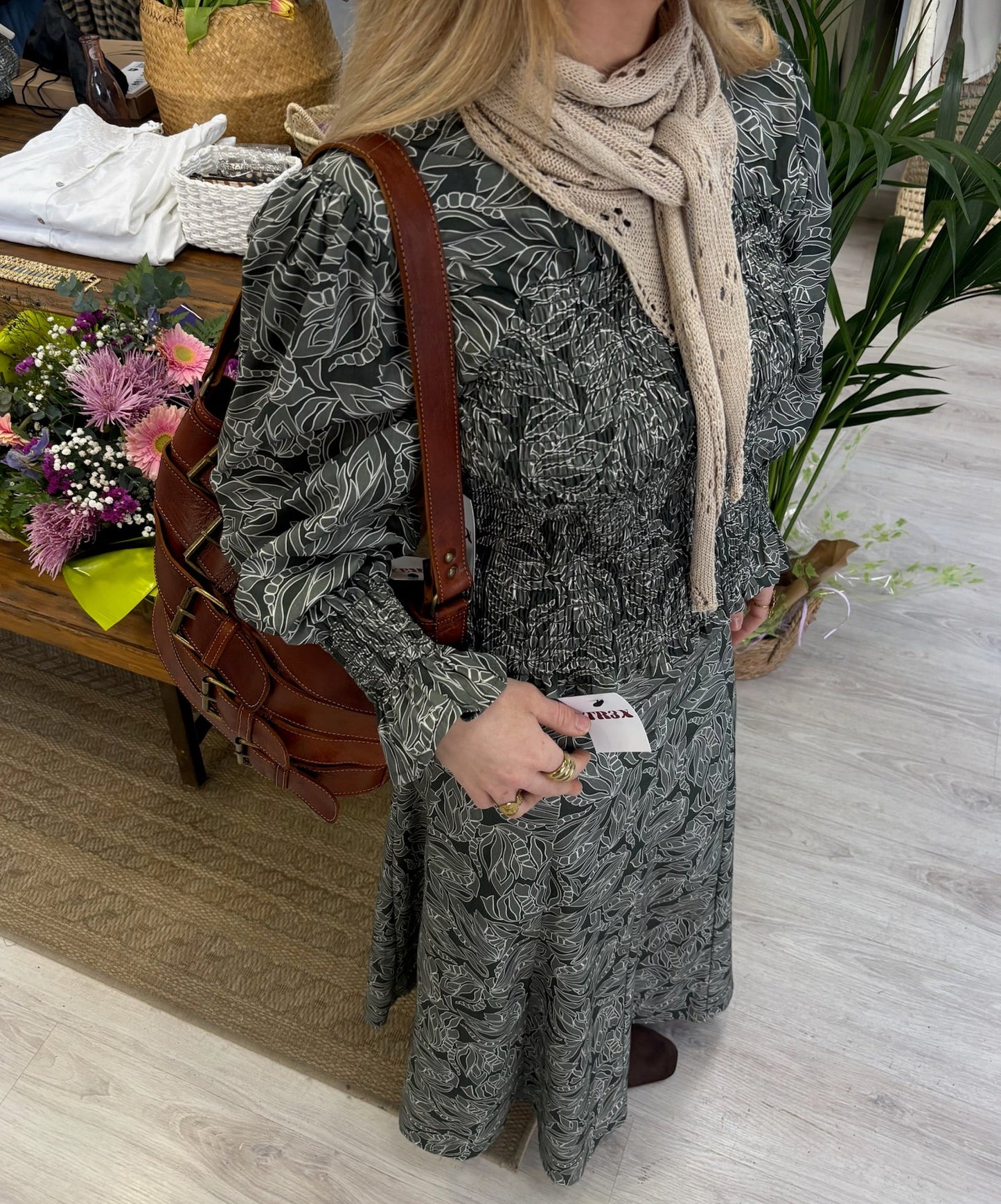 Falda floral