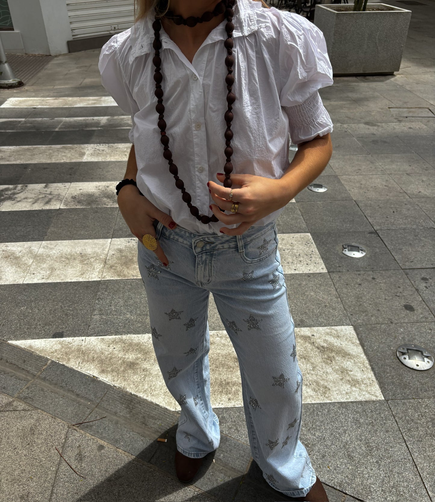 Jeans wide leg