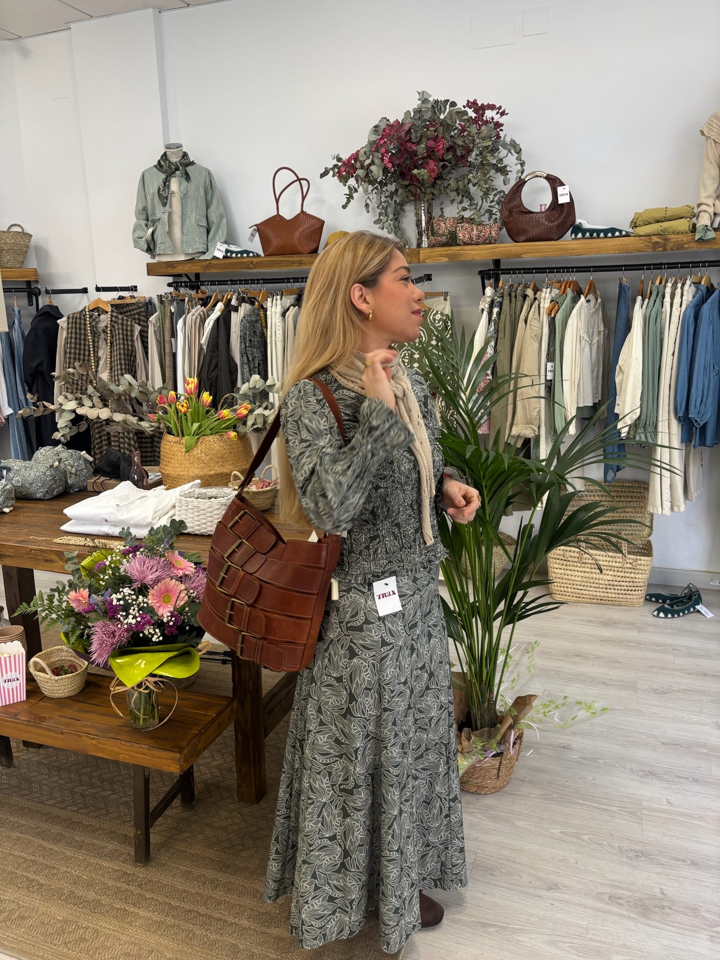 Falda floral