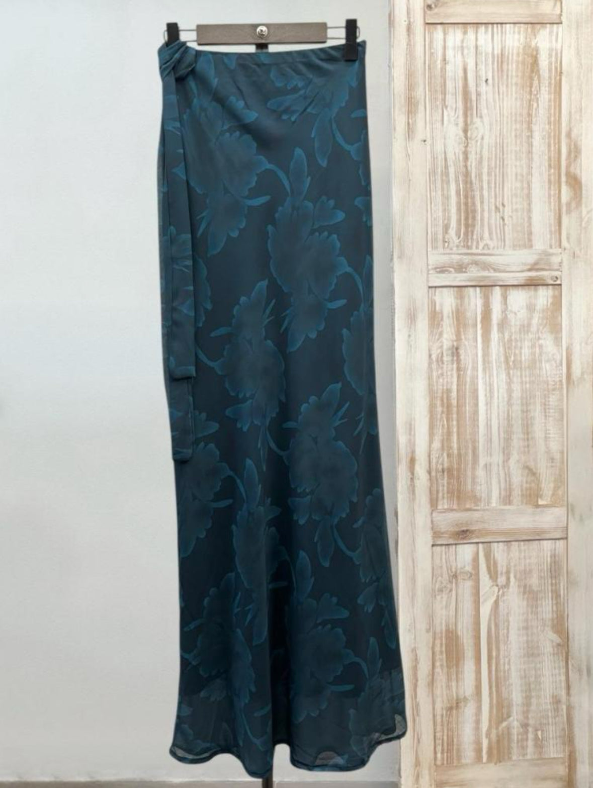 Vestido gasa flores