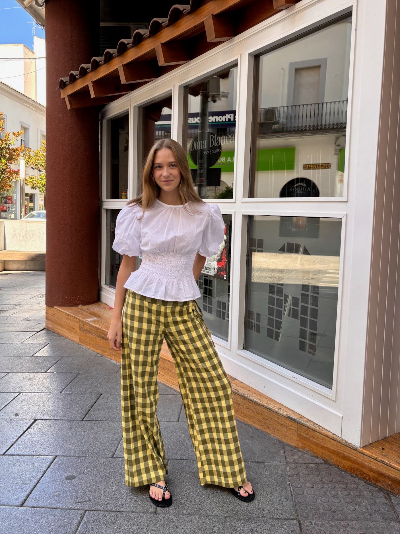 Pantalón Florencia vichy
