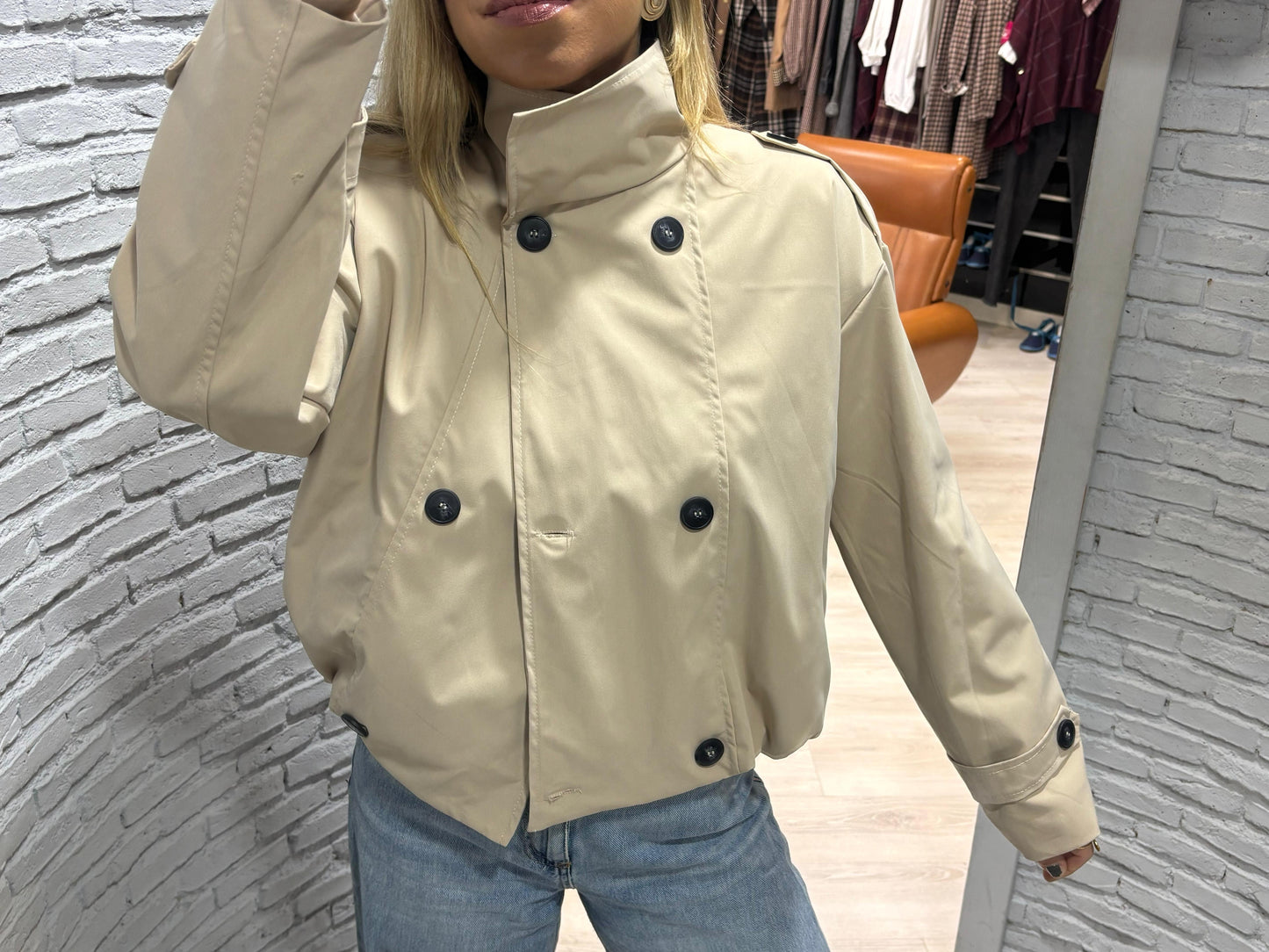 Chaqueta cuello