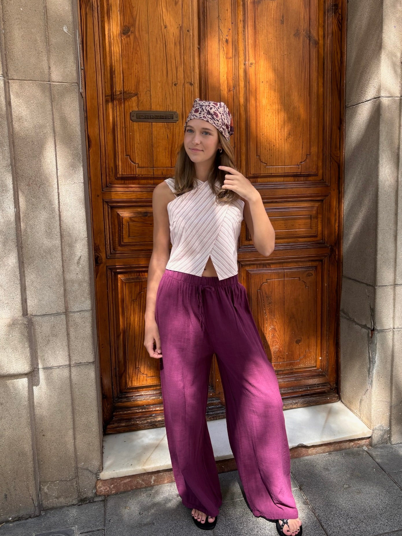 Pantalón lino