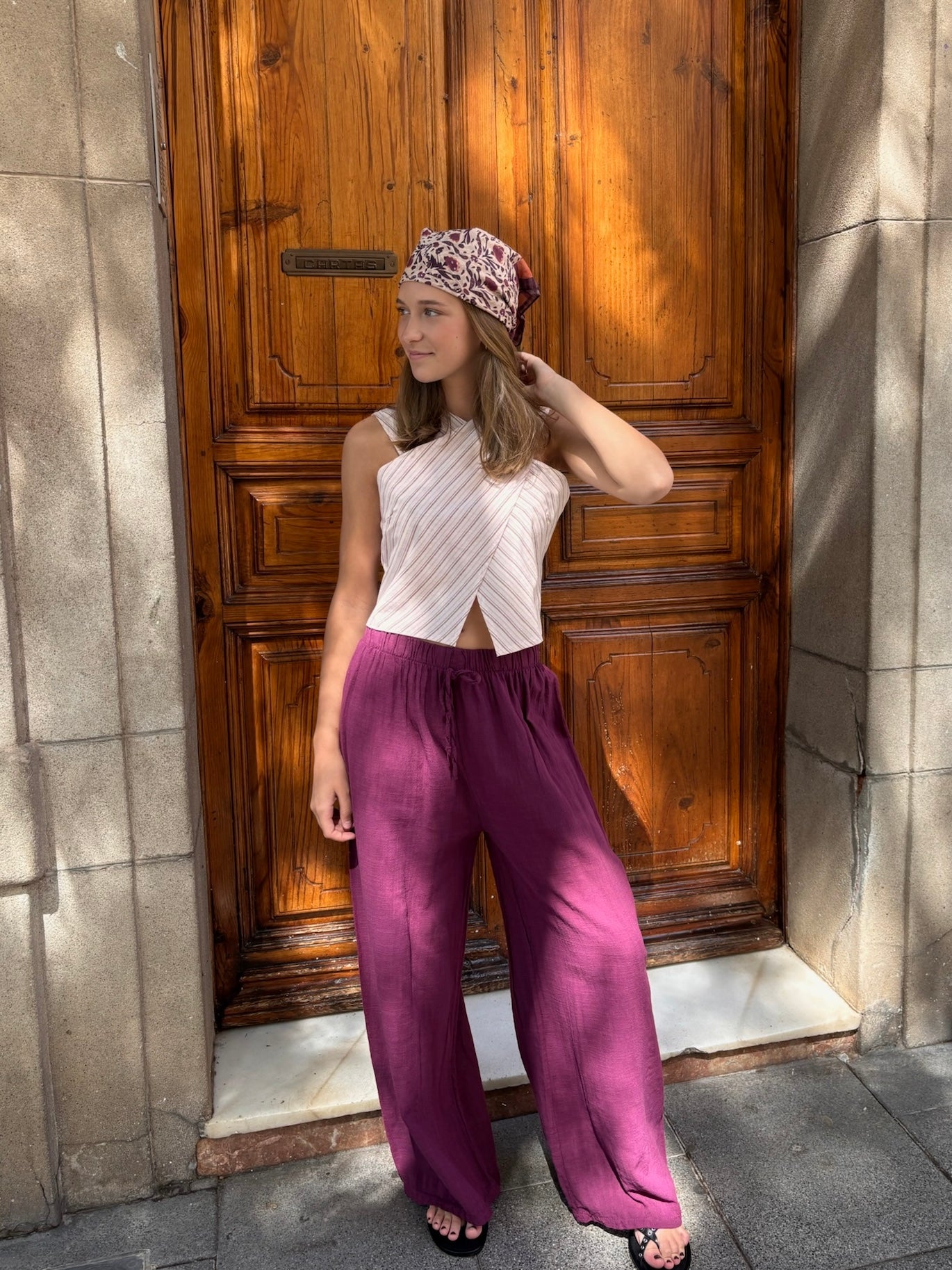 Pantalón lino