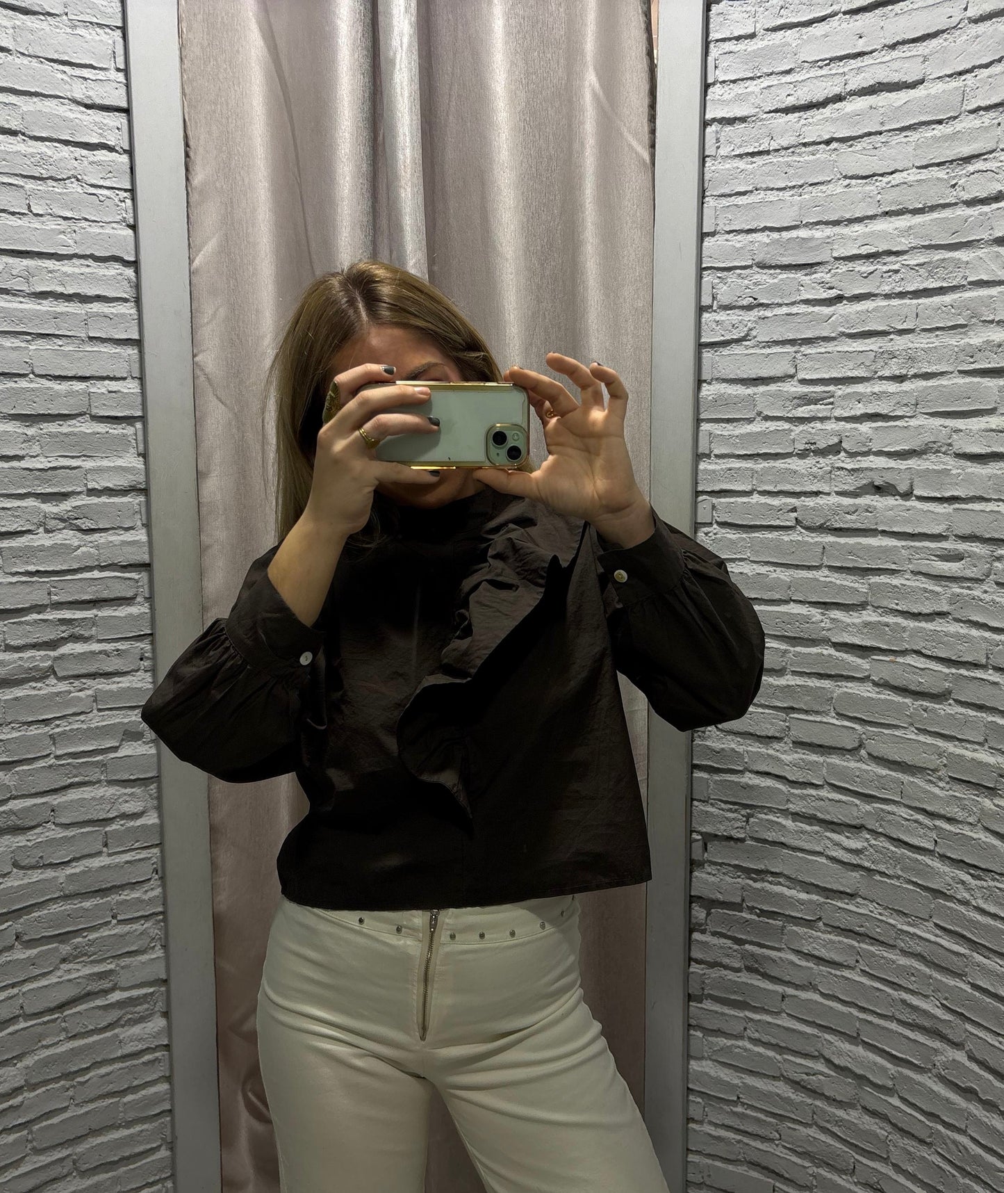 Blusa volante