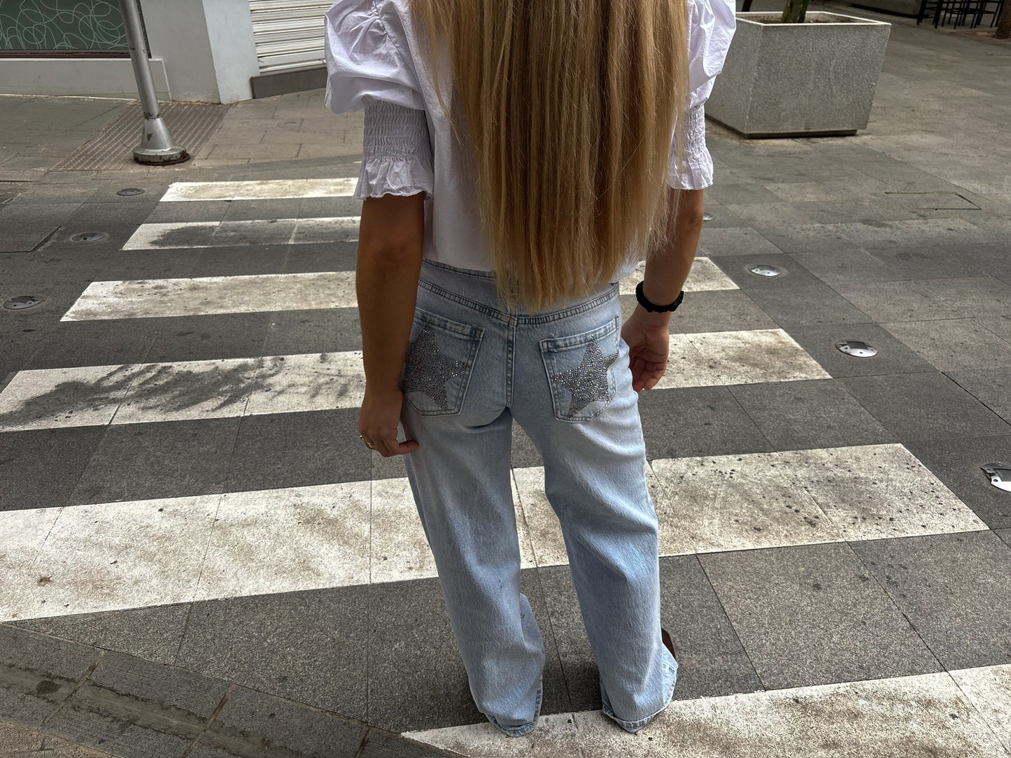 Jeans wide leg
