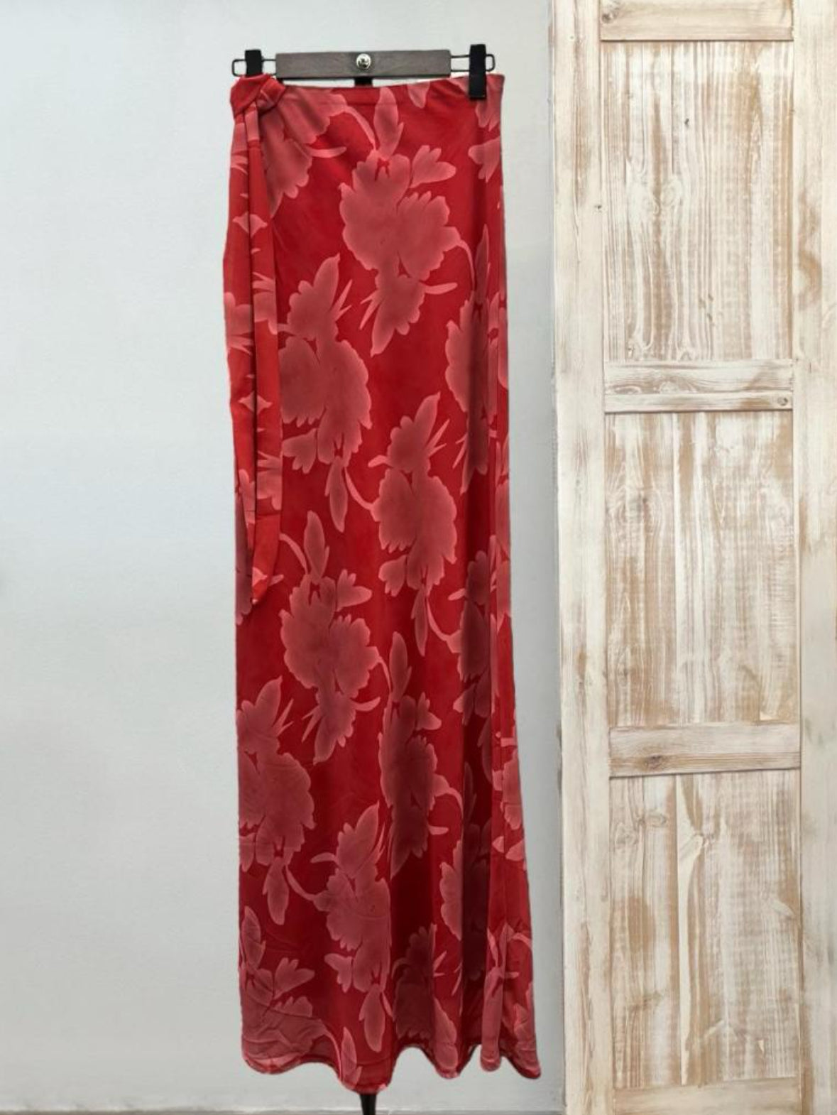 Vestido gasa flores