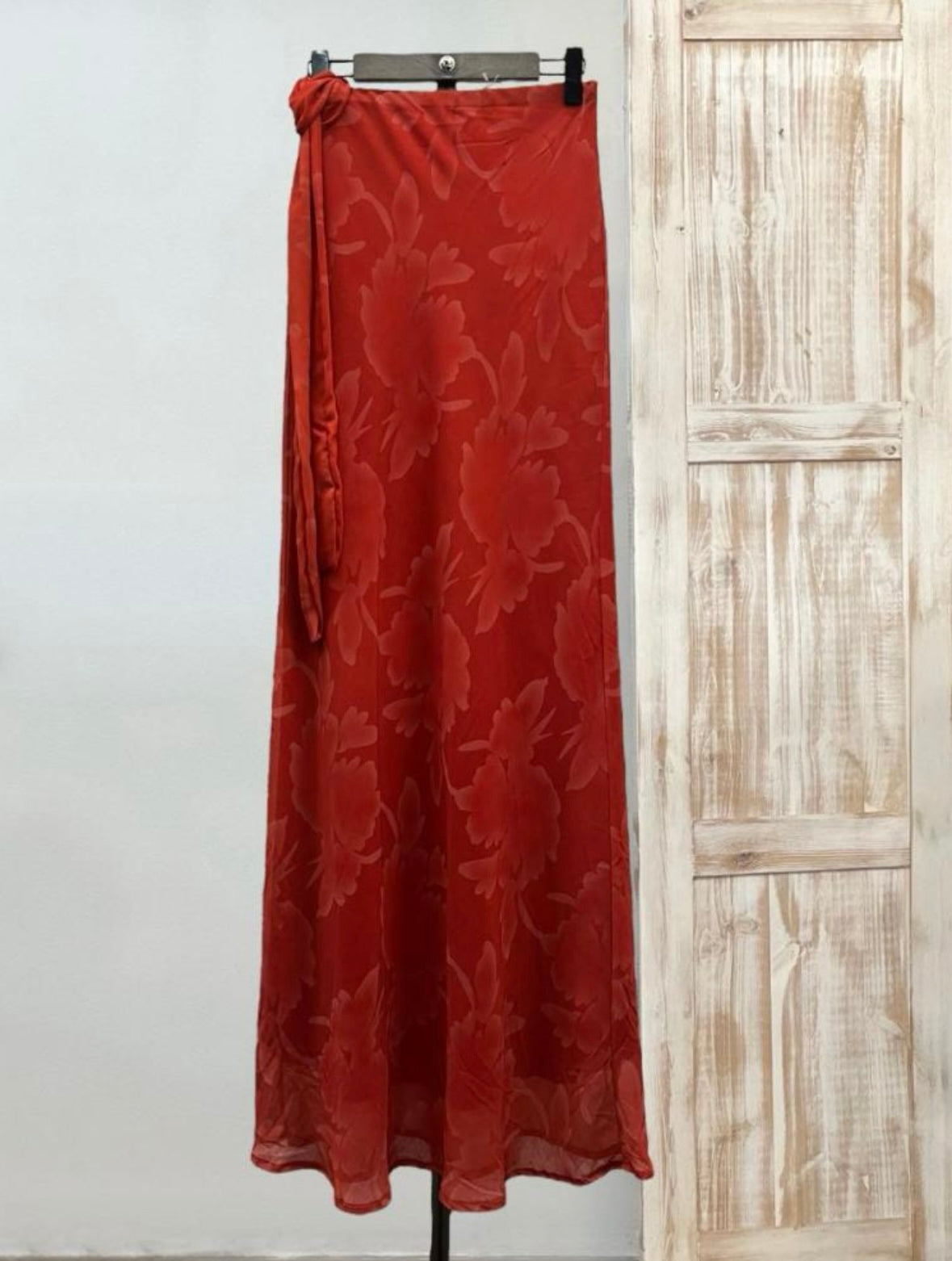 Vestido gasa flores