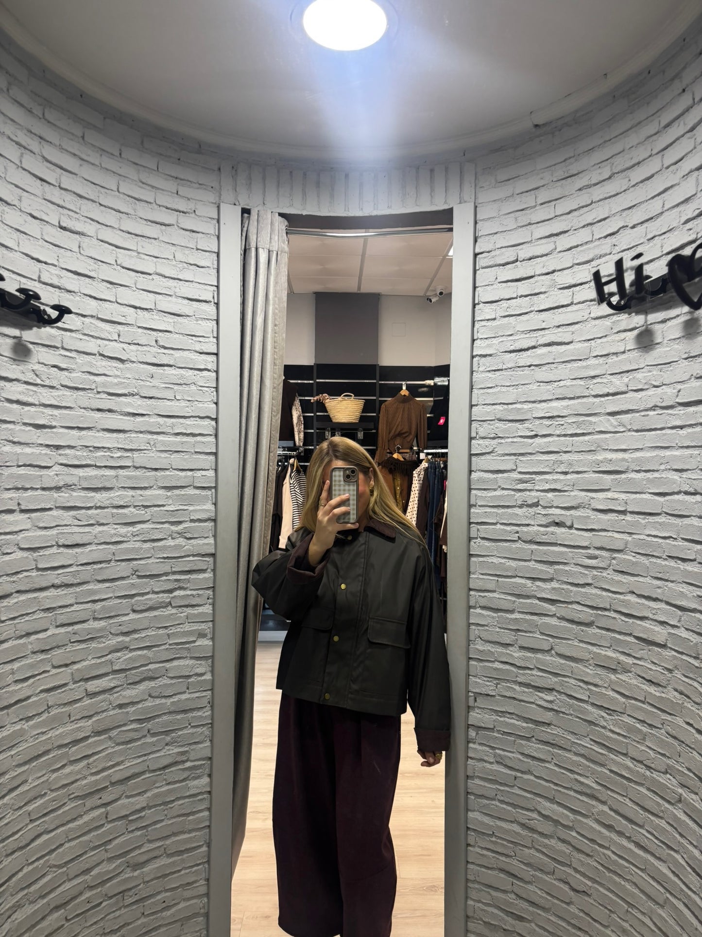 Chaqueta encerada