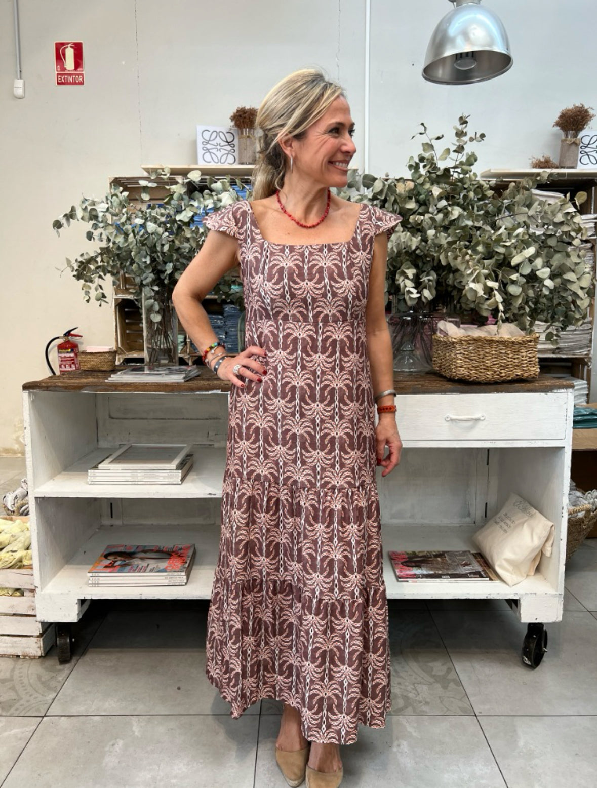 Vestido estampado