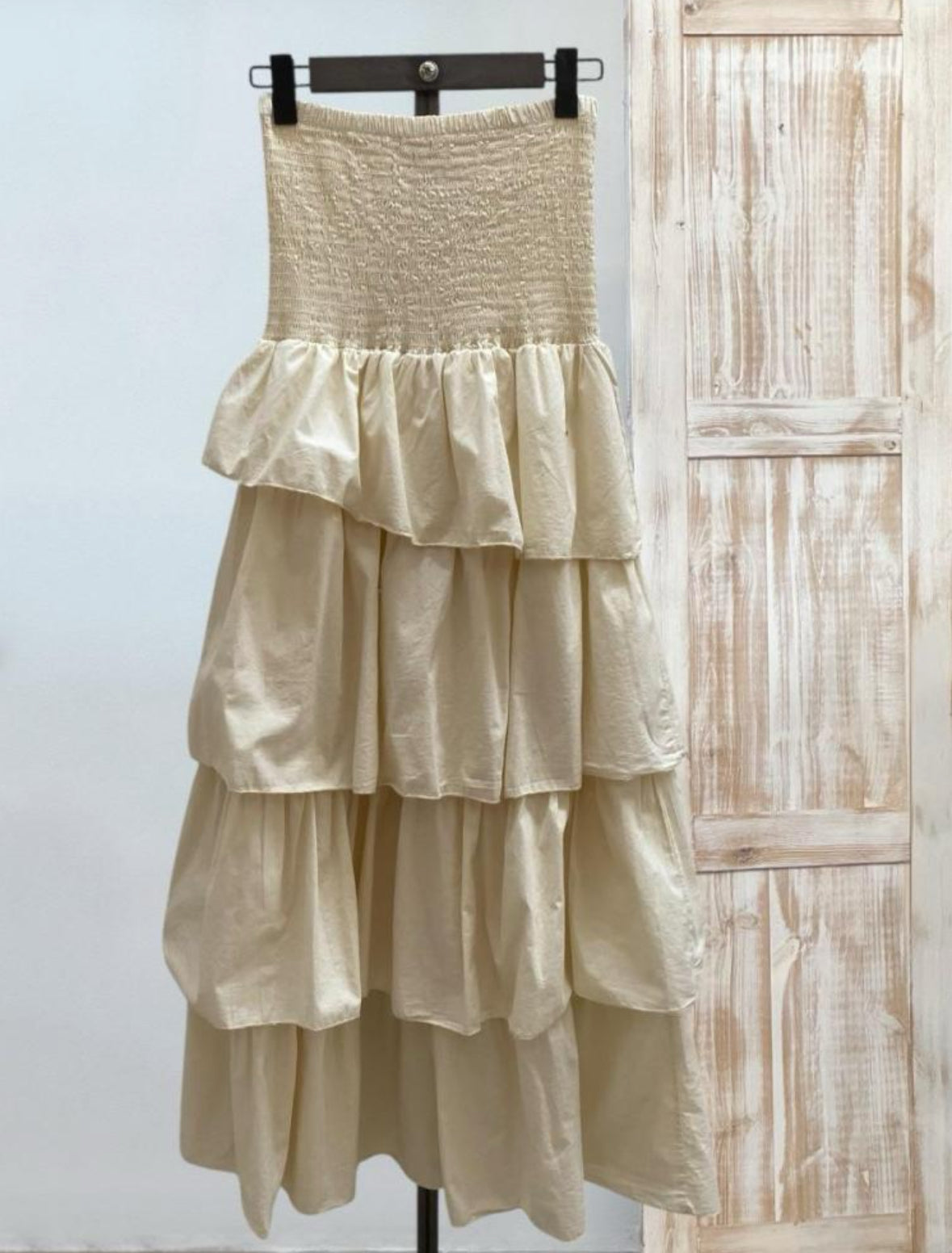 Vestido volantes